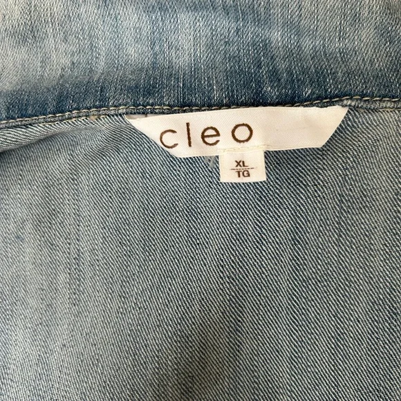 Light Blue Denim Vest - Picture 6 of 8